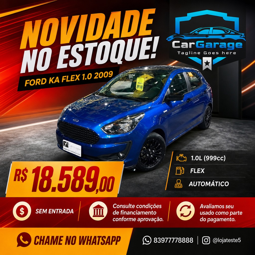 Criativo Ford Ka Flex 1.0 2009